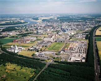 The Dormagen plant where polychloroprene is produced that Bayer transferred to Lanxess' ownership in 2005. 